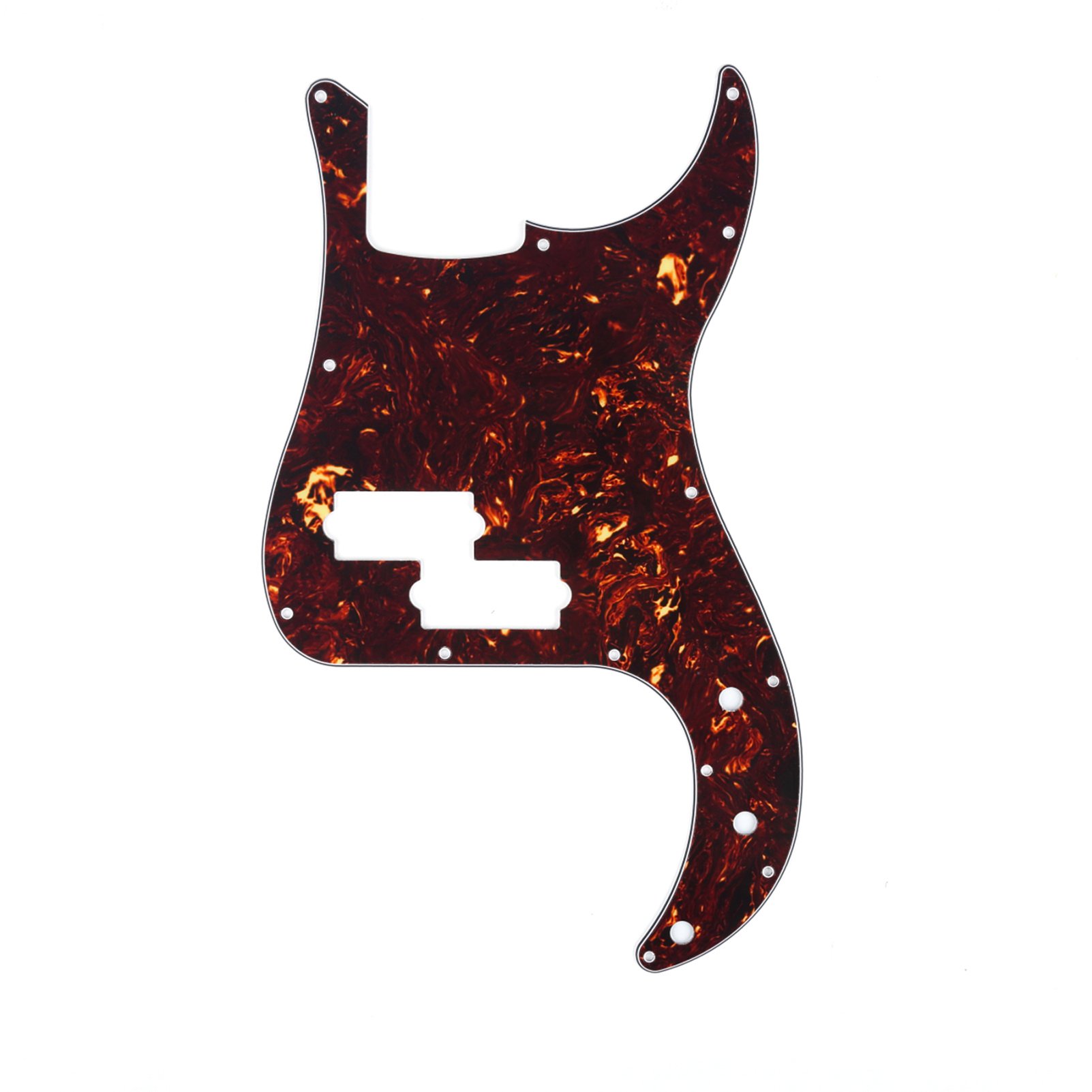 Musiclily 13 Hole Precision Bass Pickguard P Bass Scratch Plate for 4