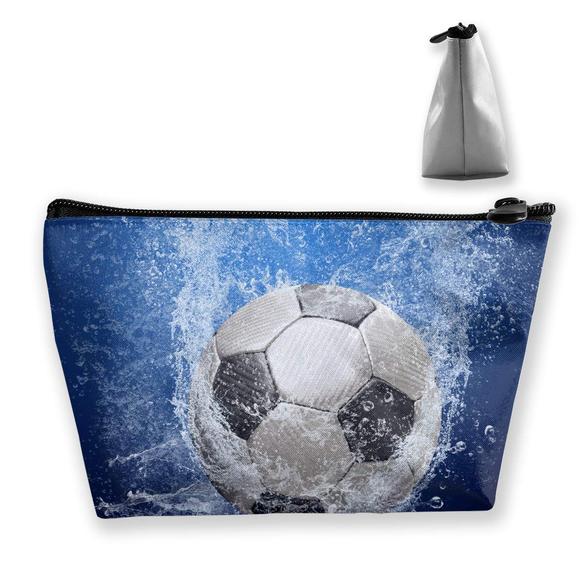 Bolso cosmético para Mujer Balón de fútbol Gotas de Agua ...