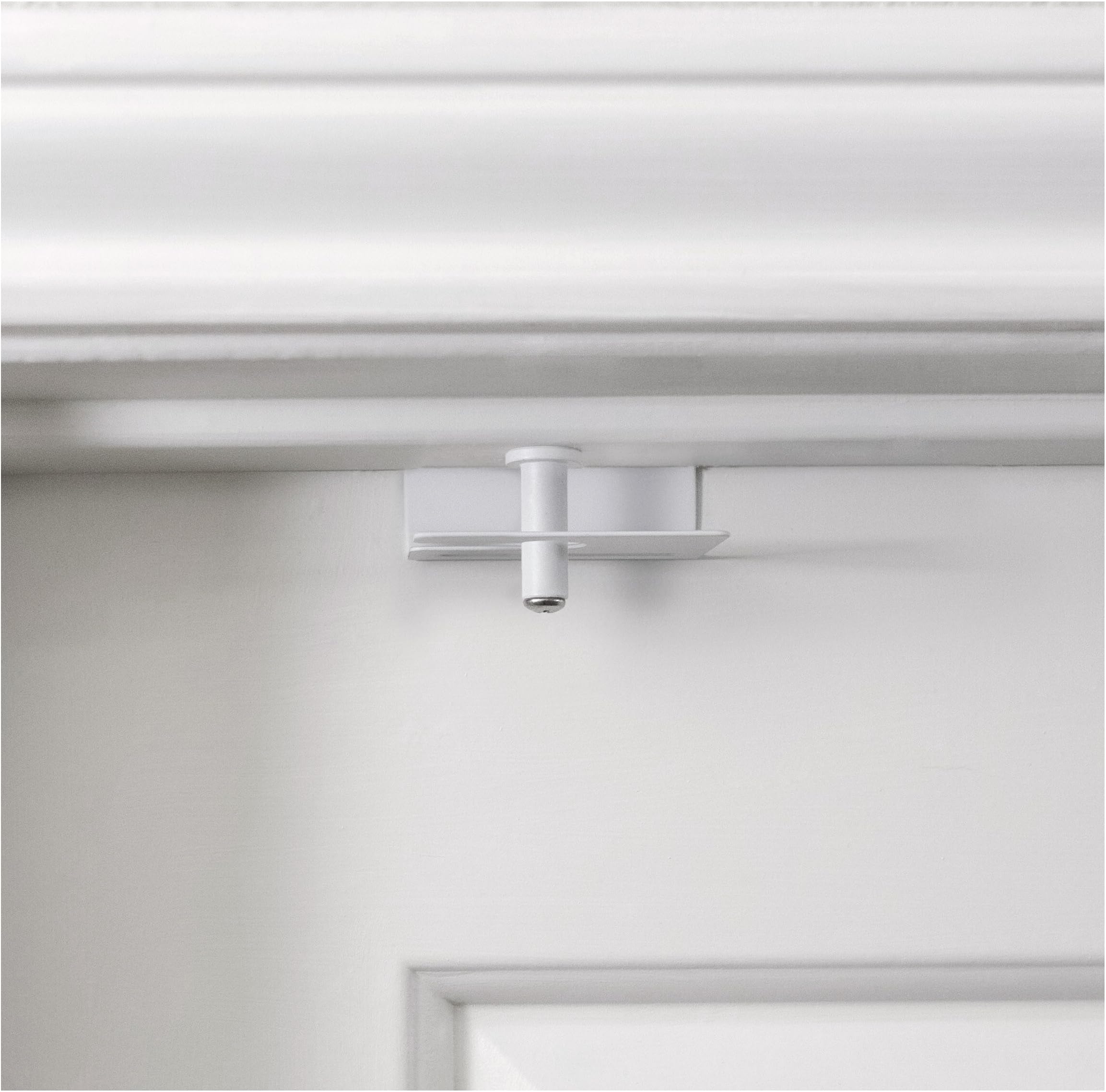 Photo 1 of 1 Pack – GlideLok Child Safety Door Top Lock | for Interior & Exterior Doors | Lock & Unlock from Both Sides | Stop Kids, Pets, Dogs & Cats from Opening Doors