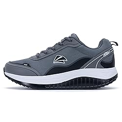 QAUPPE Men's Shoes Walking Arch Support Orthotic