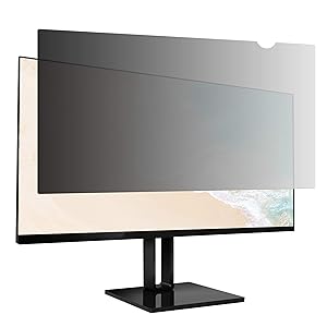 AmazonBasics Privacy Screen Filter for 21.5 Inch Widescreen Monitor (16:9)