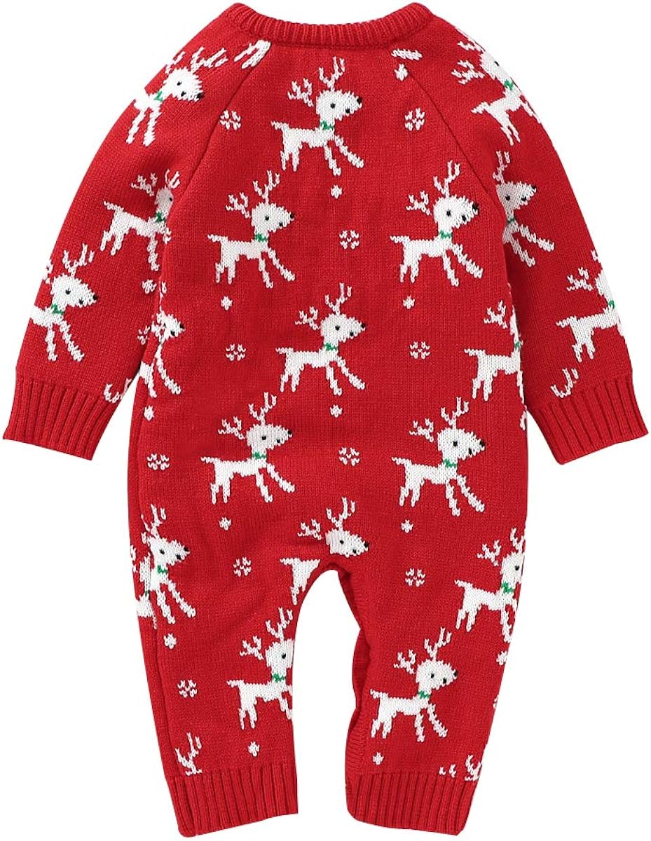 reindeer romper baby