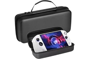 Hzycwgone Case for Lenovo Legion Go S(2025),Travel Carrying Bag Cover for Lenovo Legion Go S 8ARP1 Handheld Gaming,Hard Case with Stand Mode & Mesh Pocket for Legion Go S Accessories(Black)