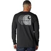 Carhartt mens Relaxed Fit Heavyweight Long-sleeve Pocket C Graphic T-shirt