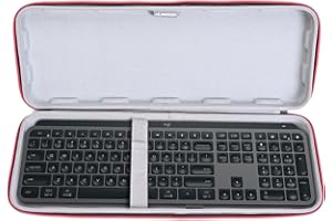 RLSOCO Case for Logitech MX Keys S/K845/G413 SE/MX/G915 X Mechanical Wireless Keyboard, Travel Carrying Case, Dust- and Water