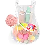 UNEEDE Wall Mounted Versatile Bath Toy Holder, 2.1
