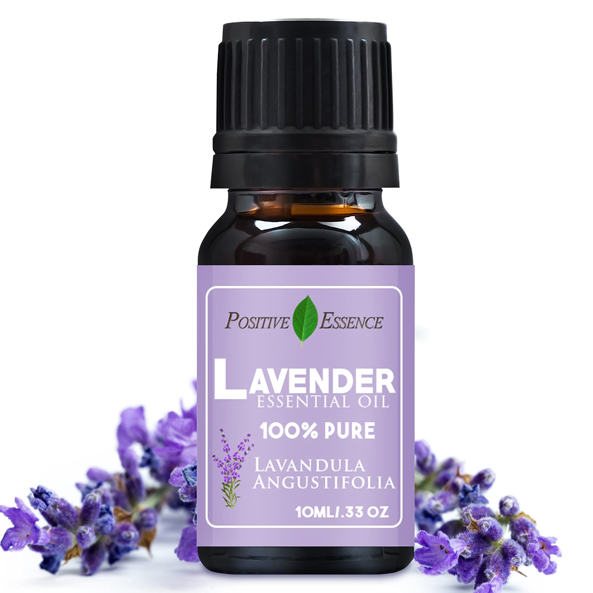 Lavender Essential Oil, 100% Pure and Natural, Therapeutic Grade, Sleep Inducing Organic Lavender Oil for Diffuser or Aromatherapy, 10ml 1/3 fl oz, Lavandula Angustifolia