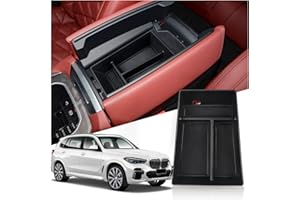 2026 X5/X6/X7 Center Console Organizer for 2020-2026 BMW X5/X6/X7 Accessories Middle Console Organizer X5/X6/X7 Armrest Stora