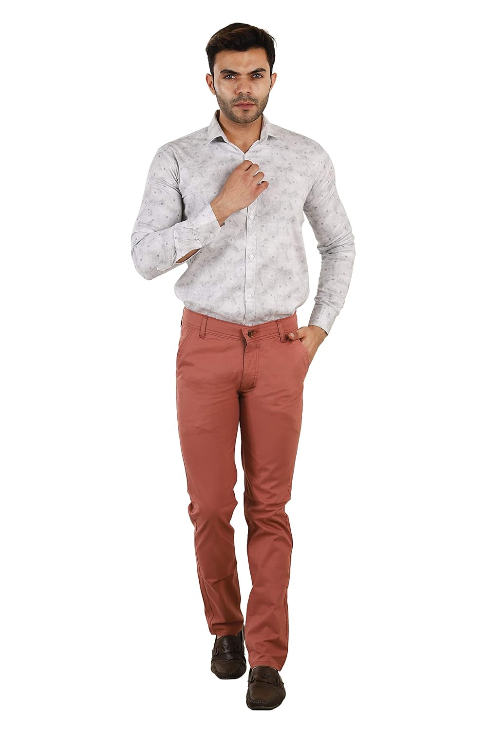 peach chinos mens