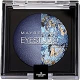 Maybelline New York Eye Studio Color Pearls Marbleized Eyeshadow, Duo Downtown Denim, 0.09 Ounce (Pack of 2)