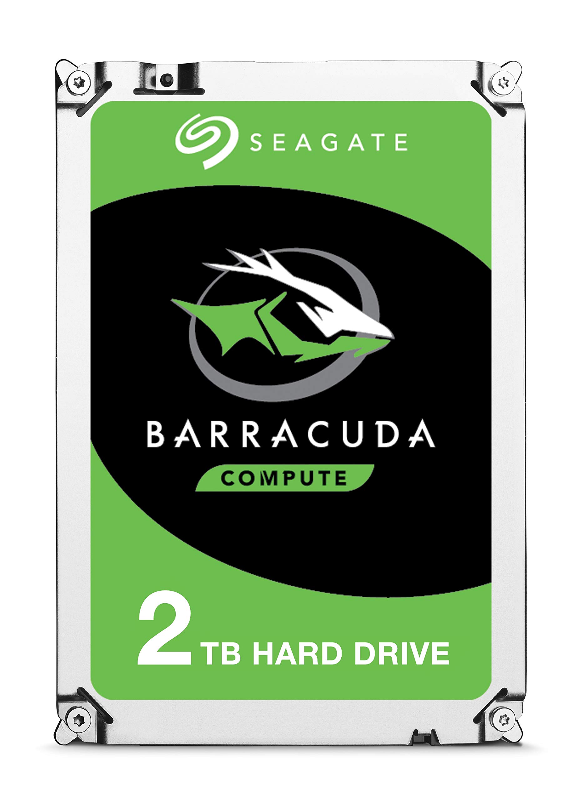 Seagate BarraCuda 2 TB Internal Hard Drive HDD – 3.5 Inch SATA 6 Gb/s 7200 RPM 256 MB Cache 3.5 Inch – Frustration Free Packaging (ST2000DM008)
