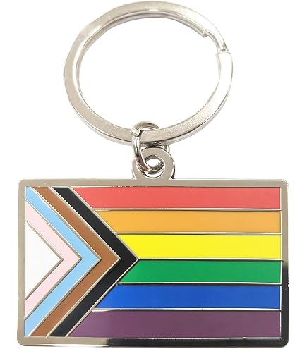Amazon.com: 2pcs Rainbow Brick Keychain, Colorful Pride Keyring