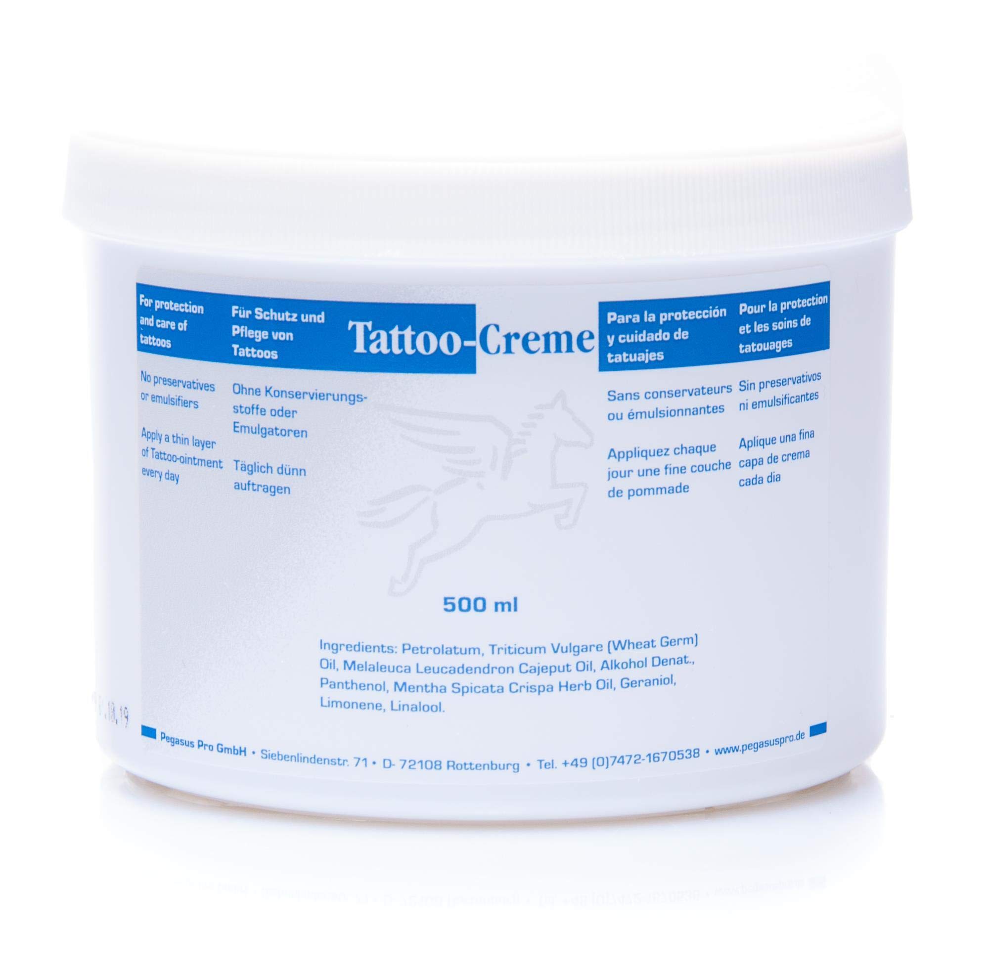 Tattoo Creme Pegasus Pro 500 ml