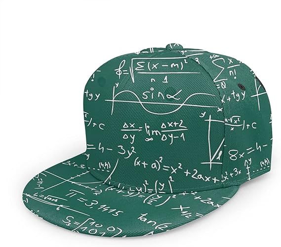 可愛い 英字柄 数学 Math キャップ メンズ レディース メッシュキャップ 野球帽バイザー ハット Hip Hop 帽子調節可能なクラシック 平ひさし帽ユニセックス キャップ 通販 Amazon