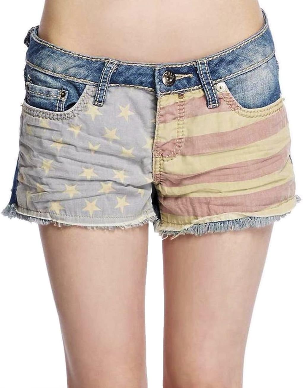 ymi denim shorts