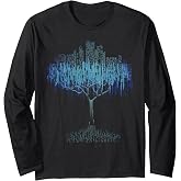 Binary Tree Coding Computer Programmer Long Sleeve T-Shirt