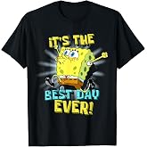 Spongebob It's The Best Day Ever! Birthday Kids Spongebob T-Shirt