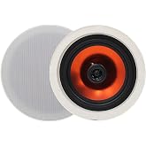 STUDIOFINIX 4 Inch in-Ceiling Speakers, 240W Peak (120W Each) Passive Flush Mount Speakers for Home Theater, Multi-Room Audio, Indoor &amp; Covered Patio (2 Speakers)