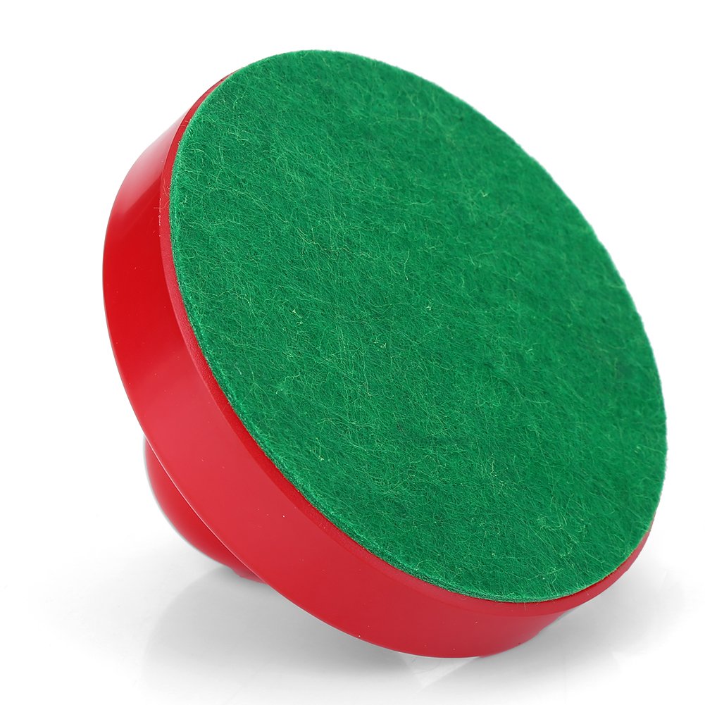 Air Hockey Pushers, Plastic Lightweight Air Hockey Goalies Ice Pushers Pucks Tables Game Handles Ball Mallet Goalies Set (S 60mm)