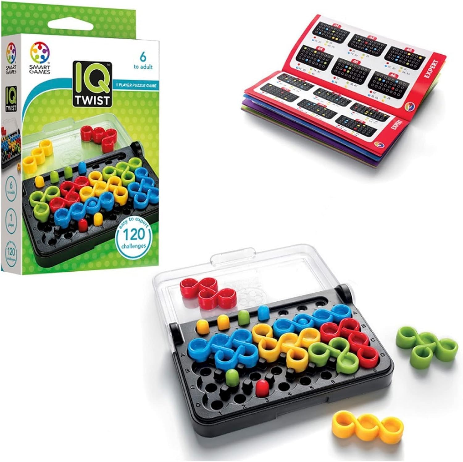 Jumbo Smart Games IQ Twist Brainteaser Game