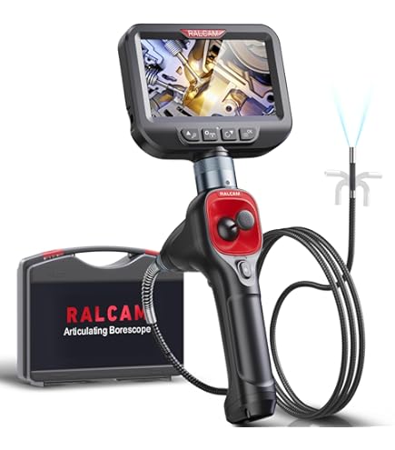 RALCAM　ファイバースコープ　F408A Amazon.co.jp: Ralcam先端可動式ファイバースコープ 8.5mm極細い