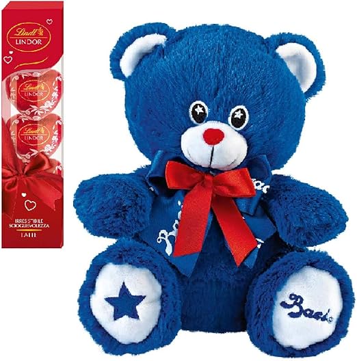 peluche con cioccolatini