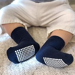 JAKIDAR 12 Pairs Baby Socks Cotton Crew Toddler