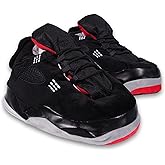 WSOARLQ Plush Sneaker Slippers, 17 Styles-Quiet Soles (No Waking Loved Ones), Anti-Slip Dry Indoor, Cozy for Cold Days, US 8-12 Unisex