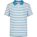 Nautica Boys' Short Sleeve Fashion Polo, Button