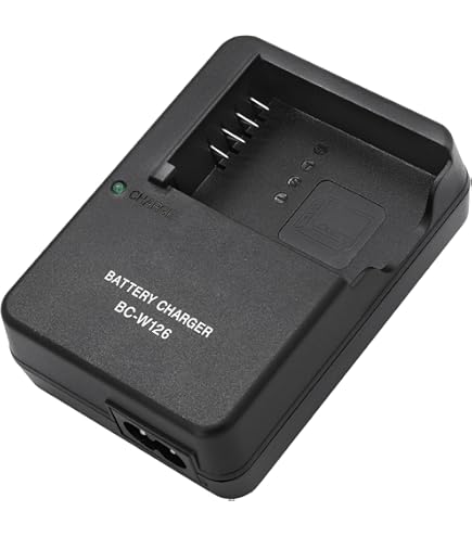Amazon.com : Fujifilm Battery Charger BC-W126 for NP-W126 Li-ion