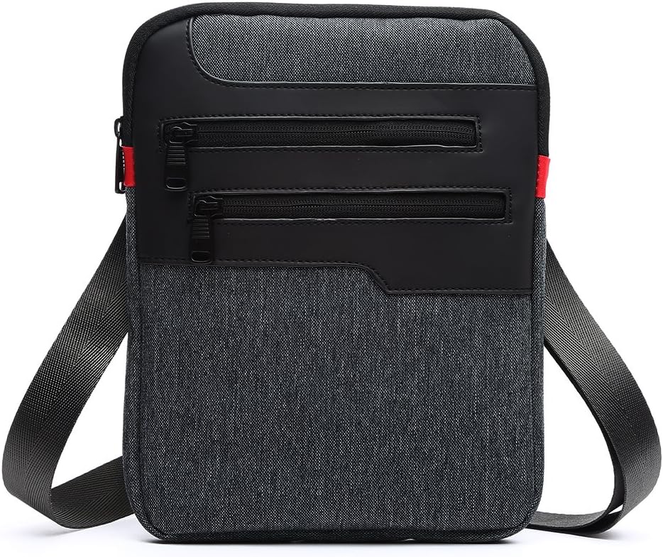 Messenger Cross Shoulder Bag Nylon for iPad Tablet Fits UP to 10.1"