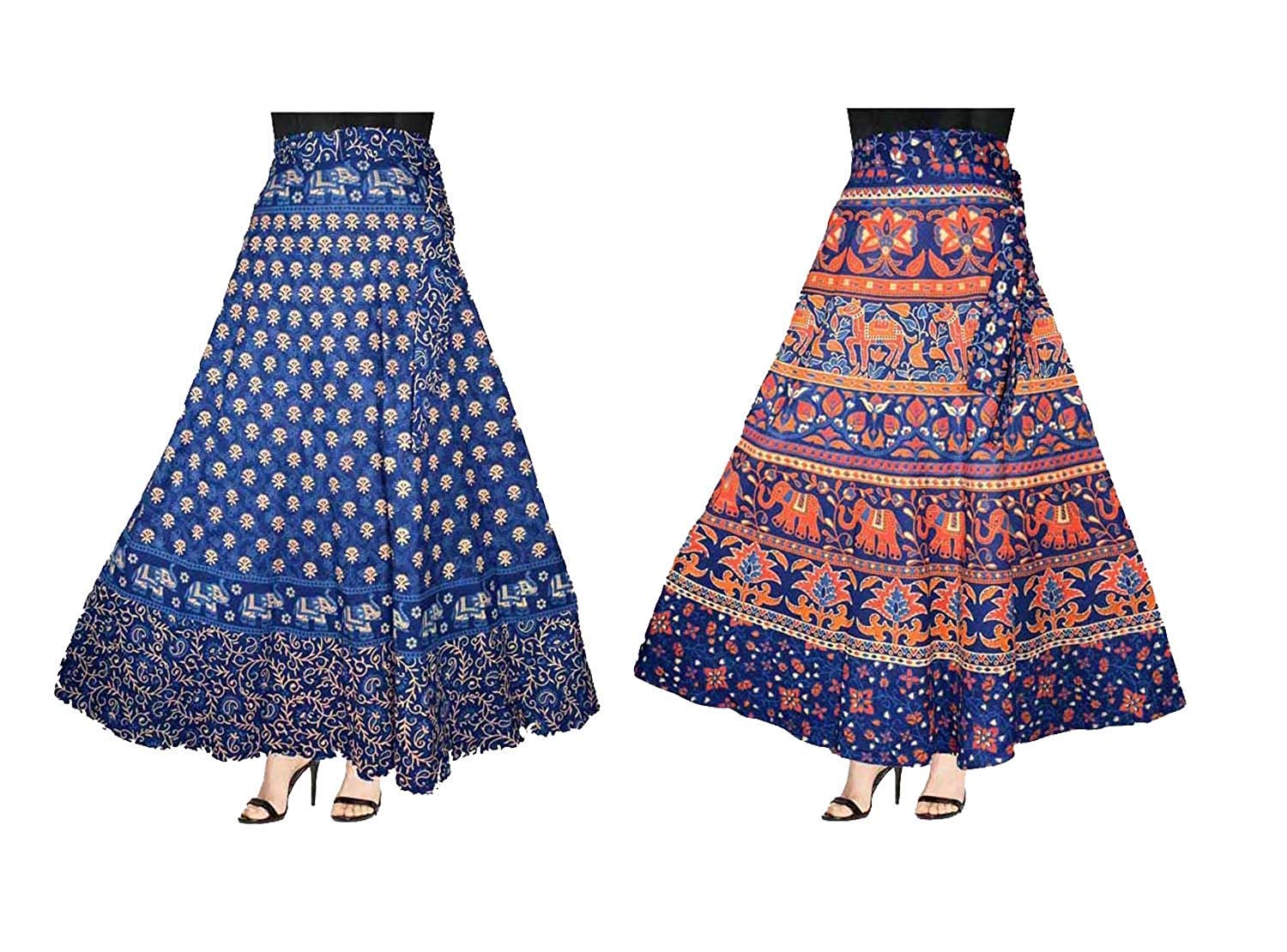 wrap around skirt combo