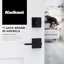Kwikset Casey Hallway Passage and Bed/Bath Privacy