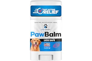 PLANOPAWS Lick Safe Dog Paw Pad Balm 2 Oz - Dog Nose Balm for Dry Nose - Safe Effective Paw Balm for Dogs to Fix Dry Cracked Paws - Dog Paw Protector from Heat, Sand, Snow - Easy to Use Paw Soother for Dogs