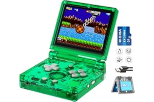 AIVUIDBS RG35XXSP Flip Portable Retro Handheld Game Console,RG35XXSP 3.5 Inch IPS Screen Linux System with 64G TF Card Pre-Installed 5532 Games,Clamshell Games Consoles Supports 5G WiFi Bluetooth HDMI xxsp