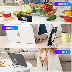 Foldable Cell Phone Stand for Desk, Adjustable