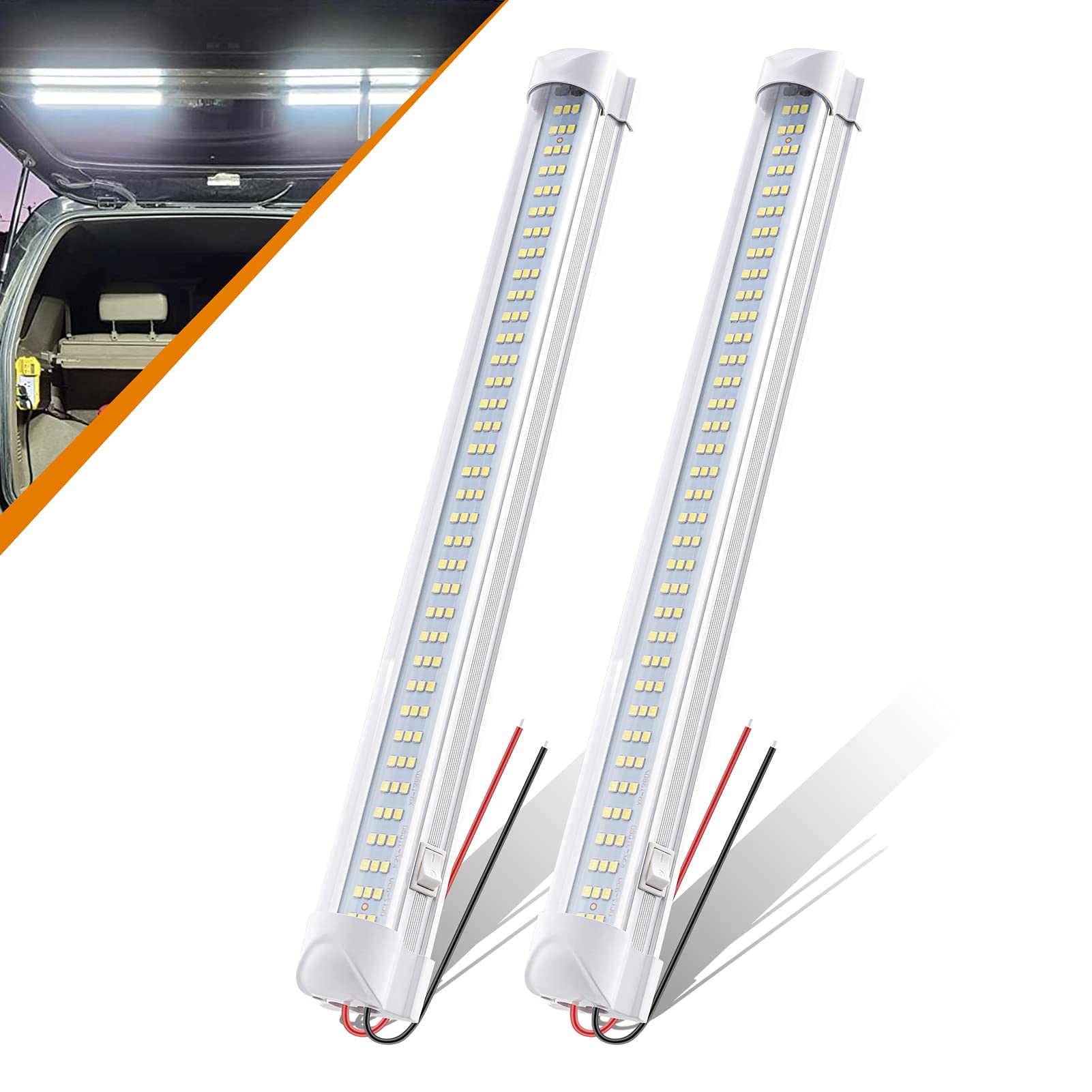 CZC AUTO Led Light Strip 12V/24V 13" Led Light Bar