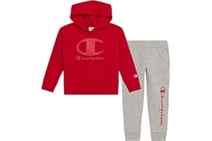 Champion Boys Jogger Set Fleece Hoodie and Sweatpants Tracksuit