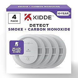 Kidde Smoke & Carbon Monoxide Detector, 10-Year