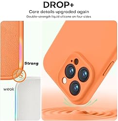Vooii Compatible with iPhone 16 Pro Case, Liquid