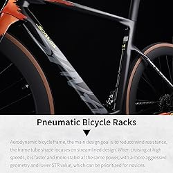 SAVADECK Carbon Fibre Road Bike, Hydraulic Oil Disc