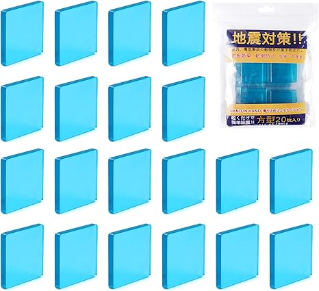 Amazon Co Jp 耐震ジェル 耐震マット pcs フリーカット 粘着マット 転倒防止 テレビ 家具 ジェルマット 耐震 地震対策 両面粘着 滑り止め 透明 振動吸収 水洗い可能 耐久 防災対策 静音ジェル 耐震度7まで ホーム キッチン