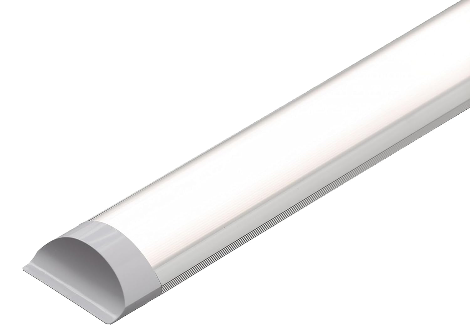 LED Batten Slimline Profile Wide Tube Day White 4500K Available in 2ft
