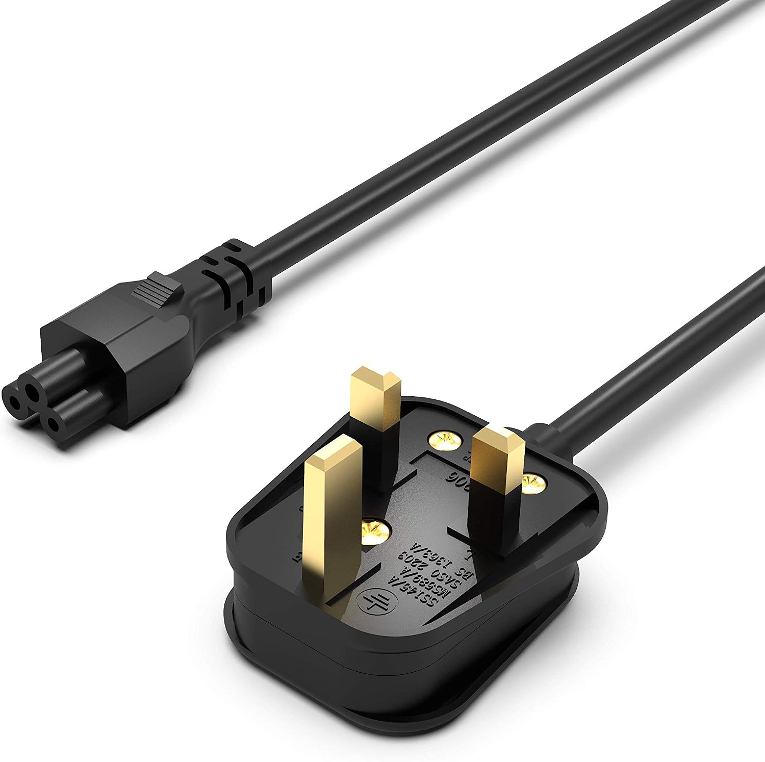 Superer 3 Prong TV Power Cord Fit for LG LED LCD Smart 1080p HDTV: 32LB5600 32LB580B 32LN570B 42LB5600 42LN5400 42LN5700 42LN5300 47LB5800 47LB5900 50LB5900 55LB5900 IEC-60320 NEMA 5-15P