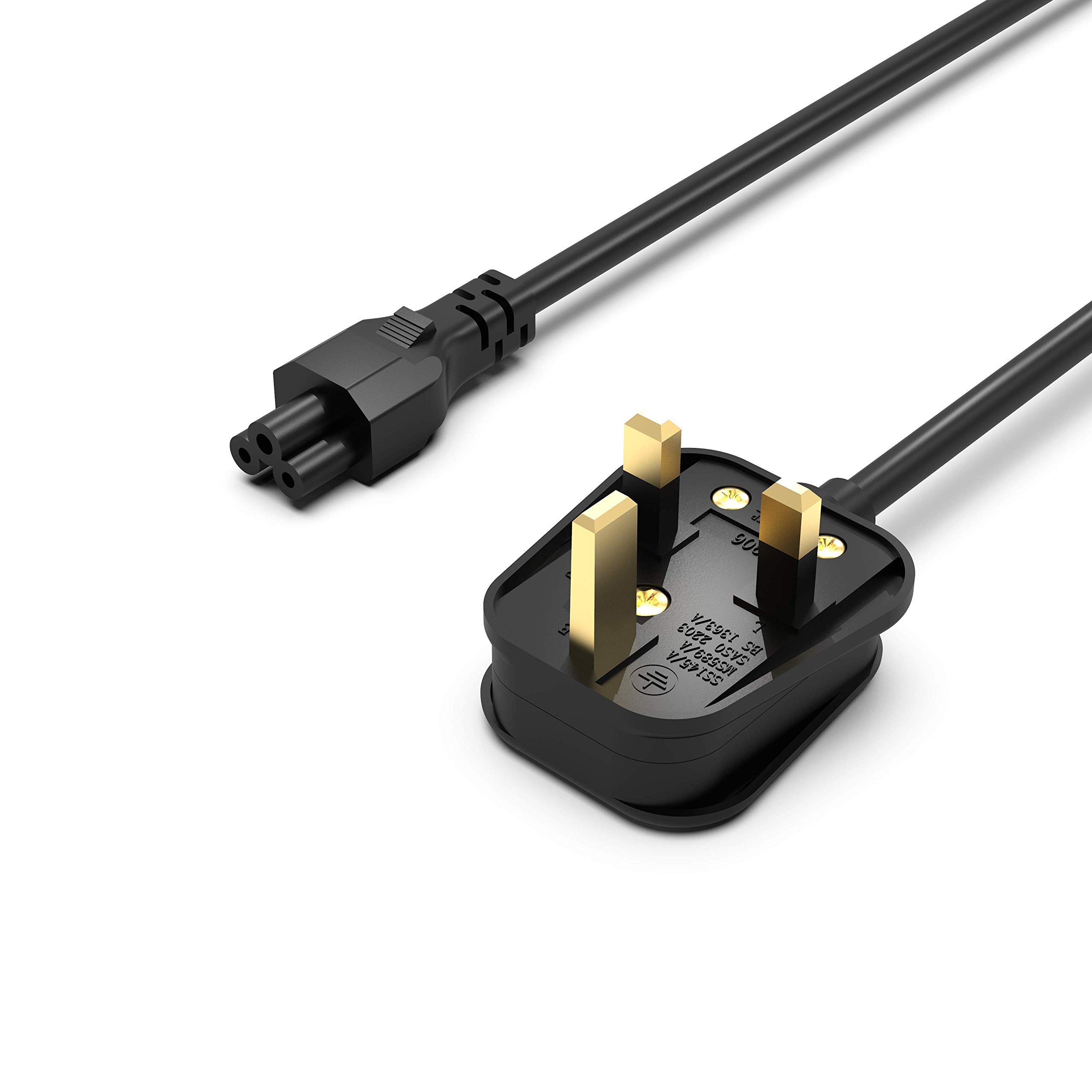 Superer 3 Prong TV Power Cord Fit for LG LED LCD Smart 1080p HDTV: 32LB5600 32LB580B 32LN570B 42LB5600 42LN5400 42LN5700 42LN5300 47LB5800 47LB5900 50LB5900 55LB5900 IEC-60320 NEMA 5-15P