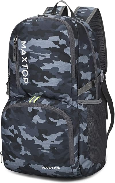 MAXTOP 40L Lightweight Packable Backpack Water Resistant for Men Women