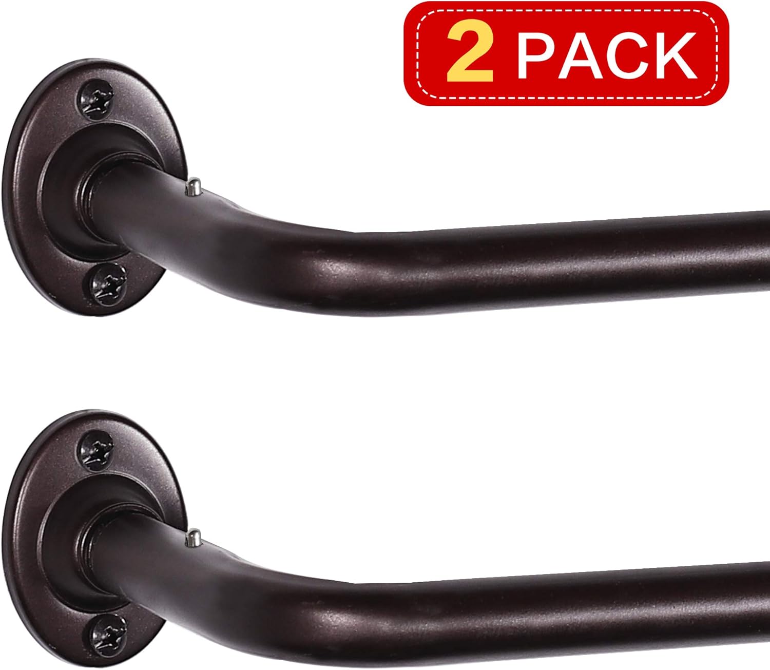 Best large living room antique curtain rods