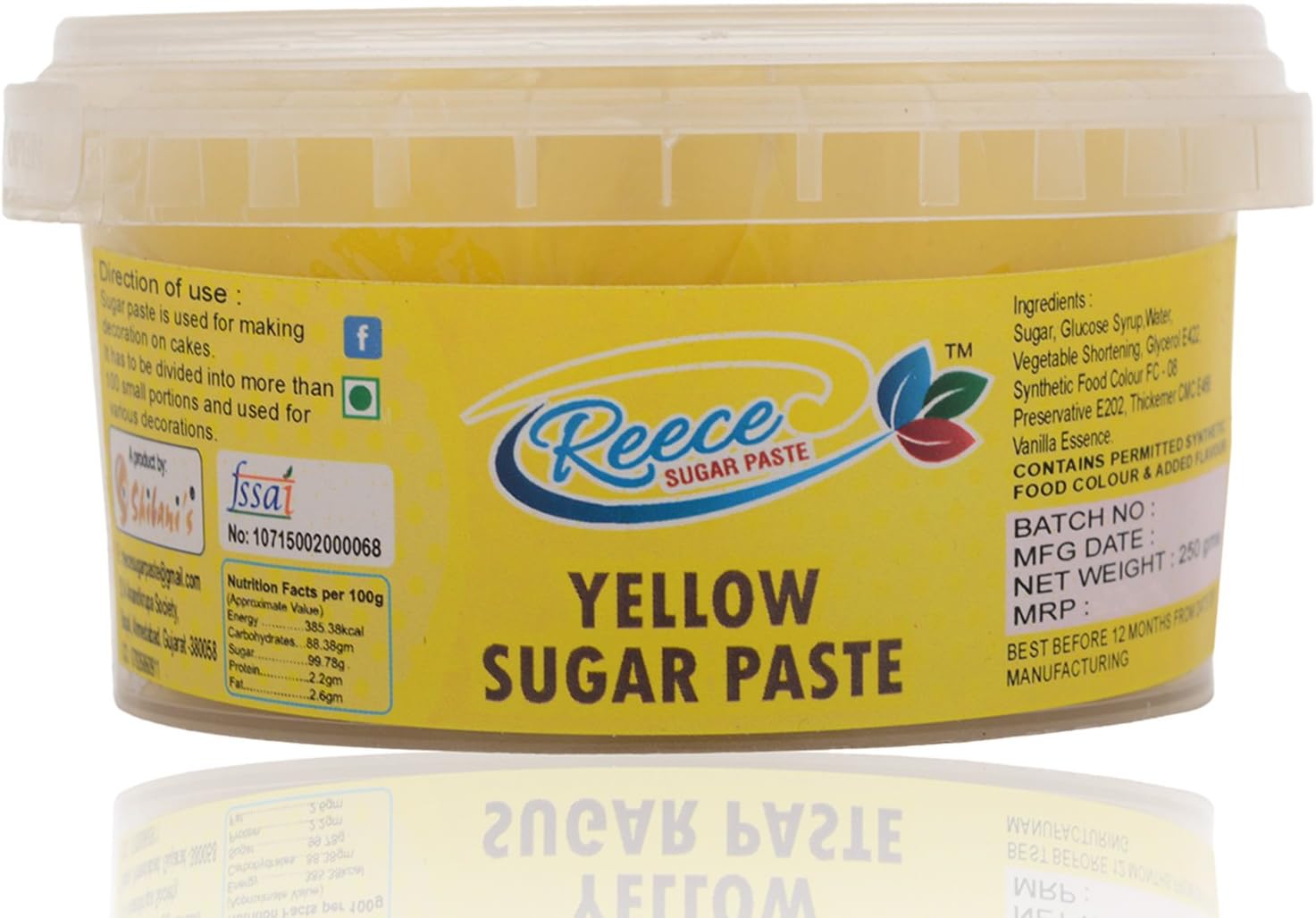 Reece Sugar Paste Sugarpaste Fondant 250 Grams