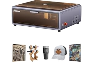 CREALITY FALCON A1 10W Laser Engraver, 80W Enclosed Laser Cutter and Engraver Machine with Air Assist, Smart Camera Positioni