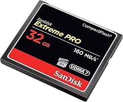 SanDisk 32GB Extreme PRO CompactFlash Memory Card